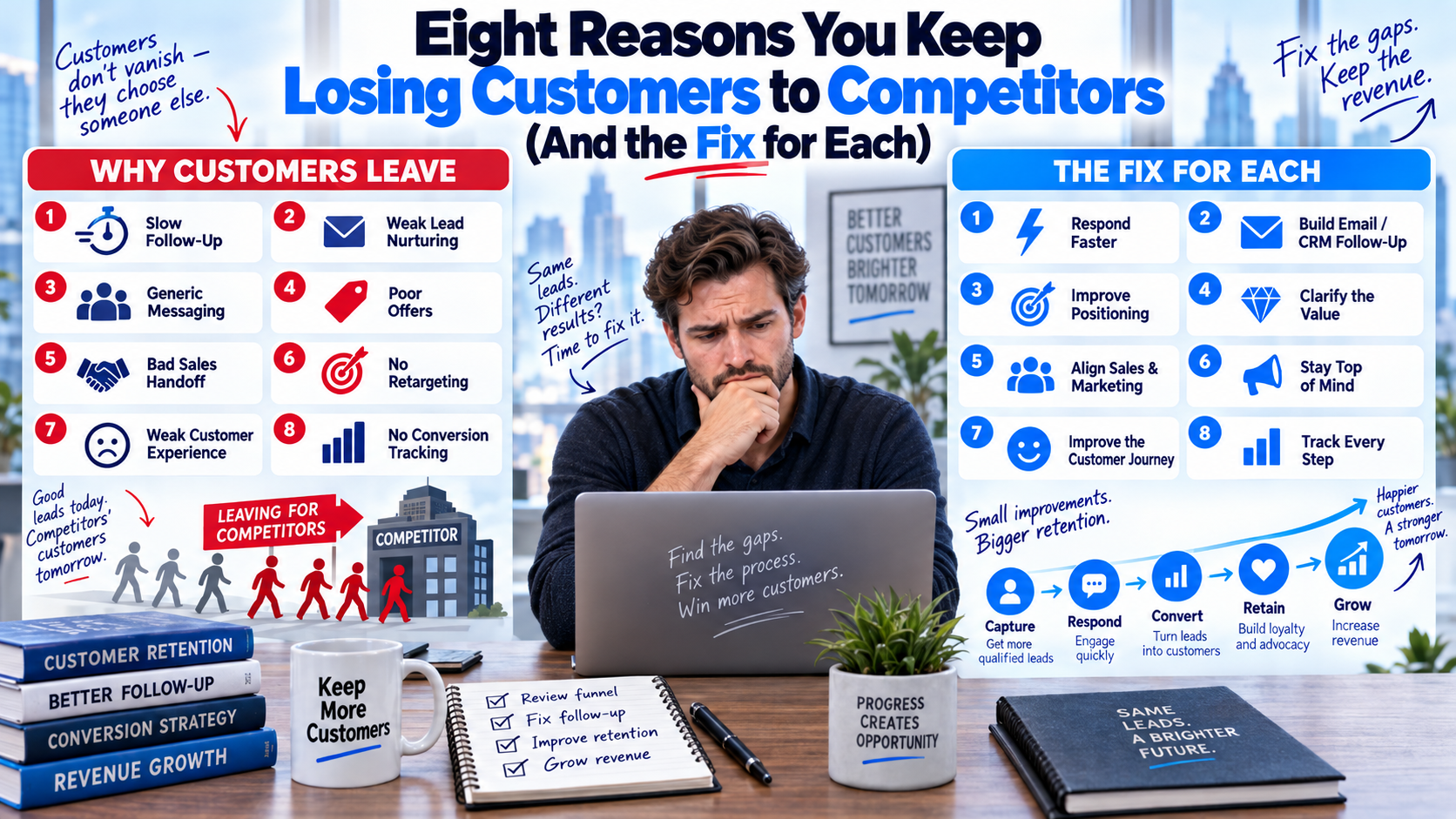 losing customers to competitors